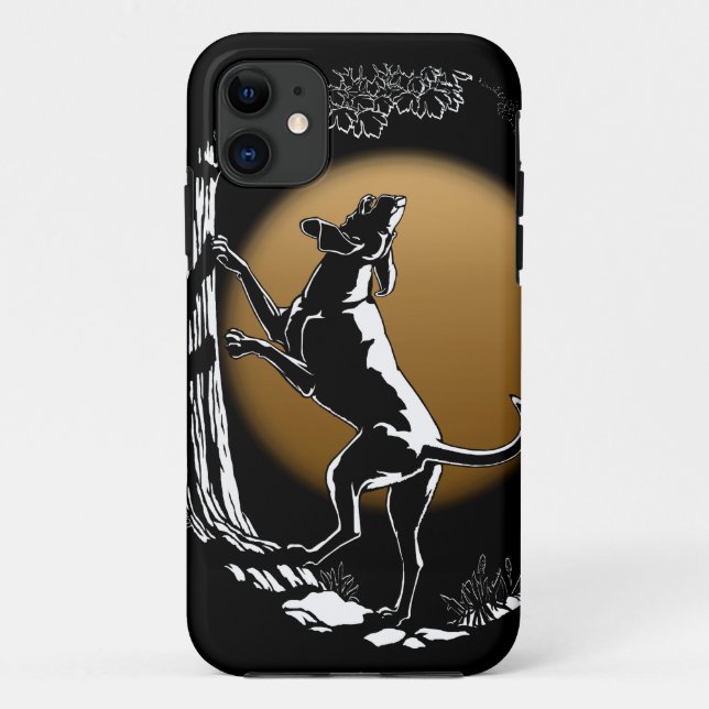 Jagdhund iPhone 5 Fall-Jagd-Hundekunst-Fall Case-Mate iPhone Hülle (Rückseite)