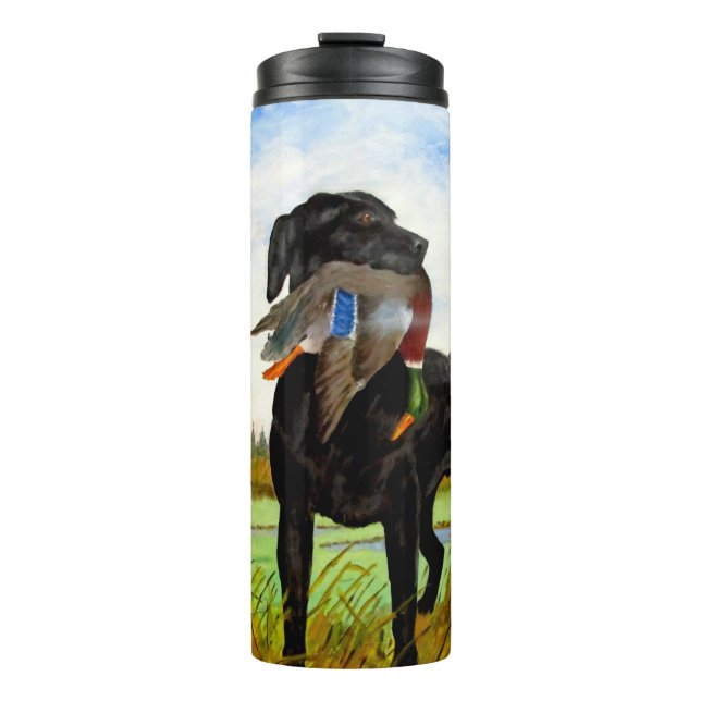 Jagdhund Thermosbecher (Vorderseite)