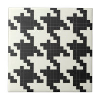 Jagdhund-Zahn Pixel-Strukturiert