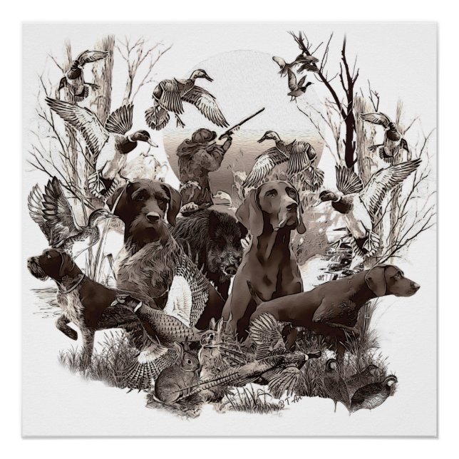 Jagdhunde (APS) (GWP) Poster (Vorderseite)