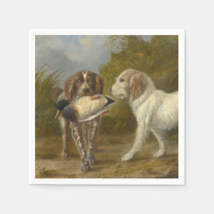 Jagdhunde (von Carlo Ademollo) Serviette