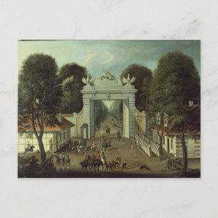 Jagdhütte in Potsdam, c.1735 Postkarte