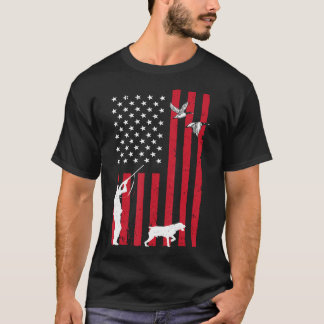 Jagdkunst für Männer Frauen Kinder Jäger du Duck T-Shirt