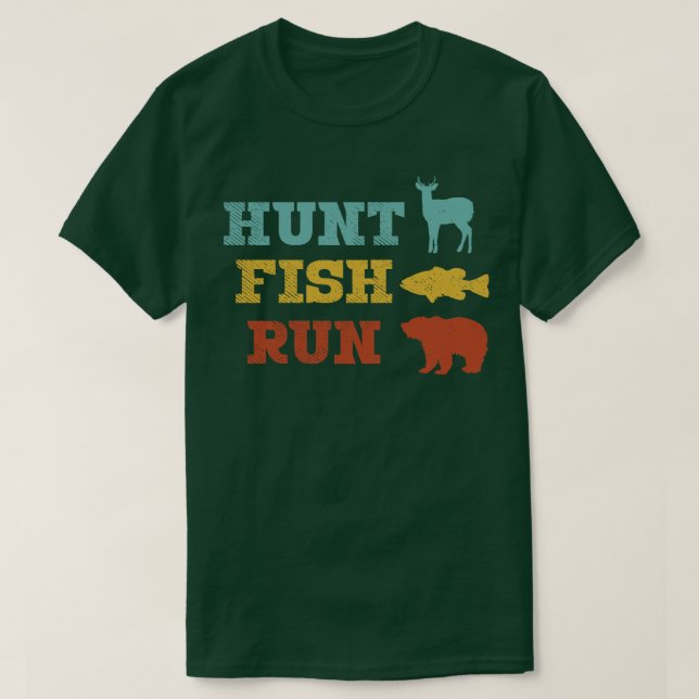 Jagdlauf T-Shirt (Design vorne)
