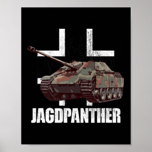 Jagdpanther Panther German Tank Destroyer Poster