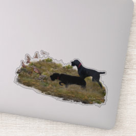 Jagdpartridge Aufkleber