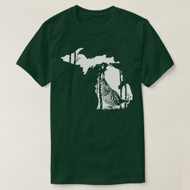Jagdpartridge Grouse (5) T-Shirt (Design vorne)