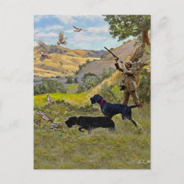 Jagdpartridge Postkarte