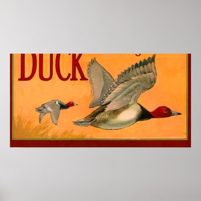 Jagdplakat Poster (Vorne)
