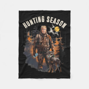 Jagdsaison Camouflage Jagd Trump Ente Jagd Tu Fleecedecke