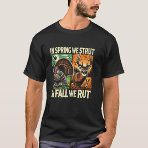 Jagdsaison Türkei & Deer Huntsman T-Shirt