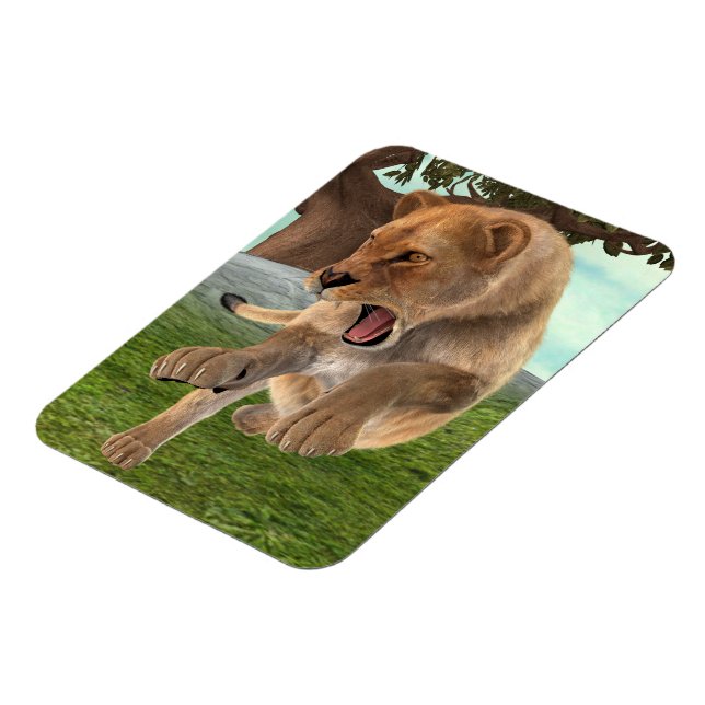 Jagdschlösser Magnet (Linke Seite)