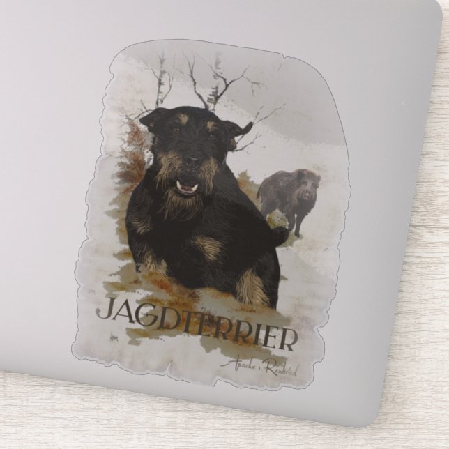 Jagdschrecker Aufkleber (Detail)