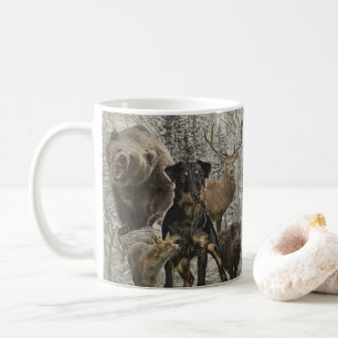 Jagdschrecker, Liebes Tier / Renbrad Paperweight P Kaffeetasse