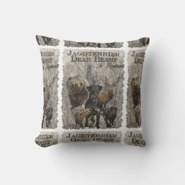 Jagdschrecker, Liebes Tier / Renbrad Paperweight P Kissen