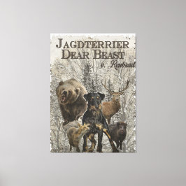 Jagdschrecker, Liebes Tier / Renbrad Paperweight P Leinwanddruck