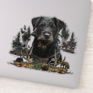 Jagdschrecker - vielseitiger Jagdhund Aufkleber