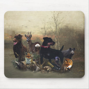 Jagdschrecker - vielseitiger Jagdhund Mousepad