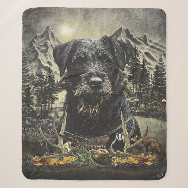 Jagdschrecker - vielseitiger Jagdhund Sherpadecke (Vorderseite)
