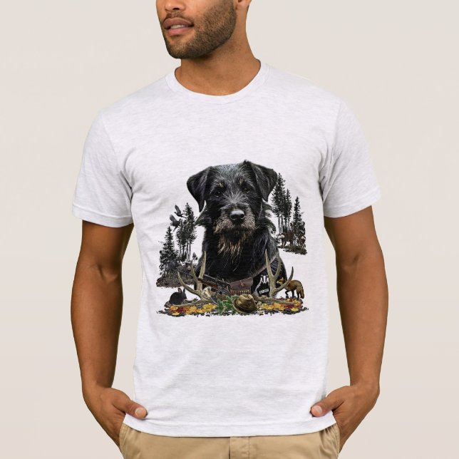 Jagdschrecker - vielseitiger Jagdhund T-Shirt (Vorderseite)