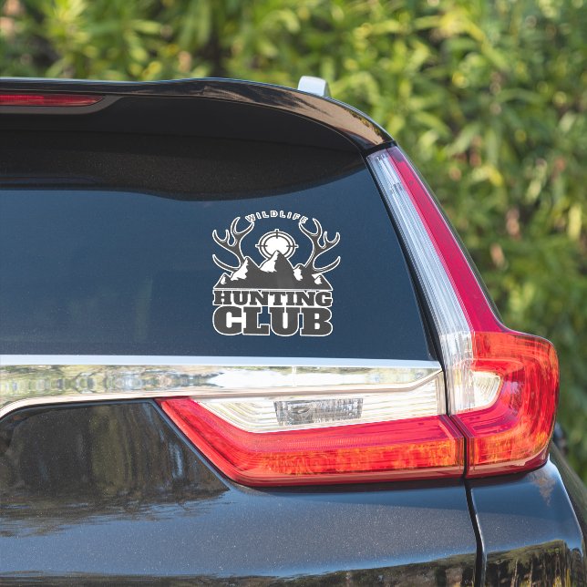 Jagdsticker Aufkleber (Auto Seite)