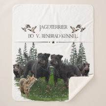Jagdterer Bo gegen Renbrad Kennel. HP Notebook-Ski