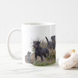 Jagdterer , Bo gegen Renbrad Kennel.'' Sticker Pap Kaffeetasse