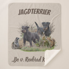 Jagdterer , Bo gegen Renbrad Kennel.'' Sticker Pap Sherpadecke