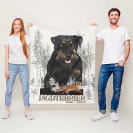 Jagdterer Dakota / Renbrad Imitats Canvas Print AG Fleecedecke