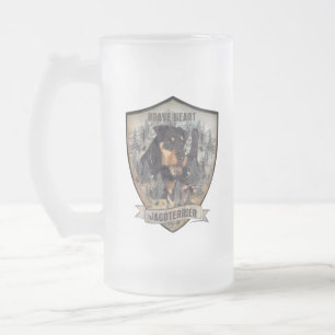 Jagdterer Mattglas Bierglas