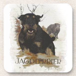 Jagdterer T - Shirt Kaffee Tasse Keramik Ornament Getränkeuntersetzer