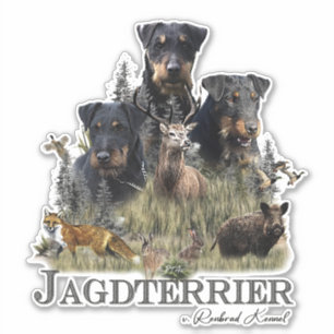 Jagdterers / Renbrad Kennel Aufkleber