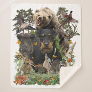 Jagdterre, deutsche Jagdterrasse, Poste Sherpadecke