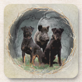 Jagdterre , tapferes Plexiglas Getränkeuntersetzer