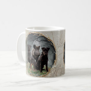 Jagdterre , tapferes Plexiglas Kaffeetasse