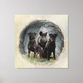 Jagdterre , tapferes Plexiglas Leinwanddruck