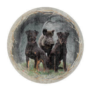 Jagdterre , tapferes Plexiglas Schneidebrett