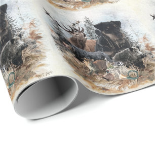 Jagdterrier geschenkpapier