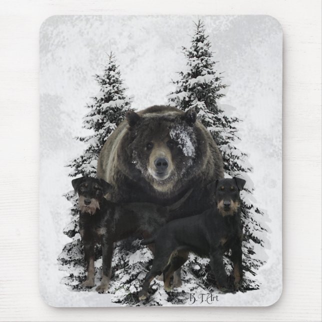 Jagdterry Tapestry Poster Acrylic Print Triptych Mousepad (Vorne)