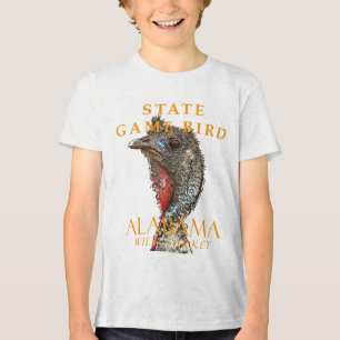 Jagdvogel des Alabama-Territoriums Die Wilde Truth Tri-Blend Shirt