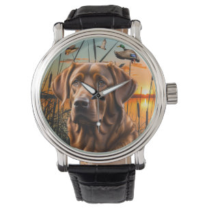 Jagdwache, Chesapeake Bay Retreiver Armbanduhr