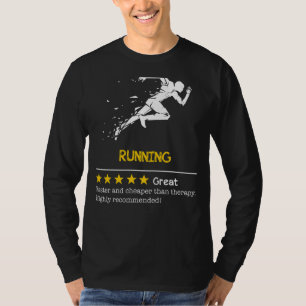 Jage Away Stress: Laufen - billiger, schneller, Fu T-Shirt