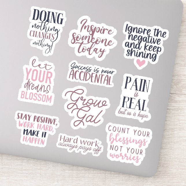 Jage That Dreams 10pc Waterproof Sticker Set (Detail)