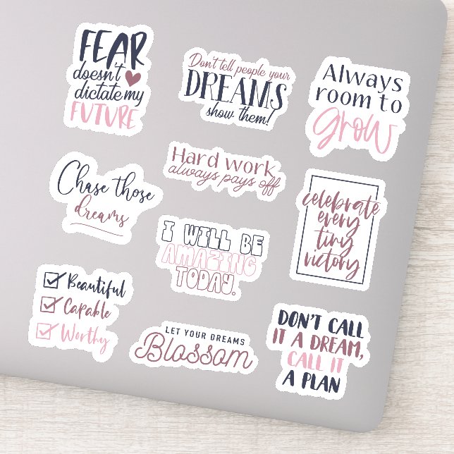 Jage That Dreams 10pc Waterproof Sticker Set (Detail)