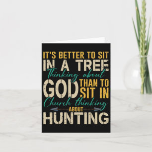 Jagen besser, um in einem Baum zu sitzen, der über Karte