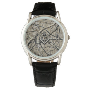 Jagen Camouflage Square Compass 2 Armbanduhr