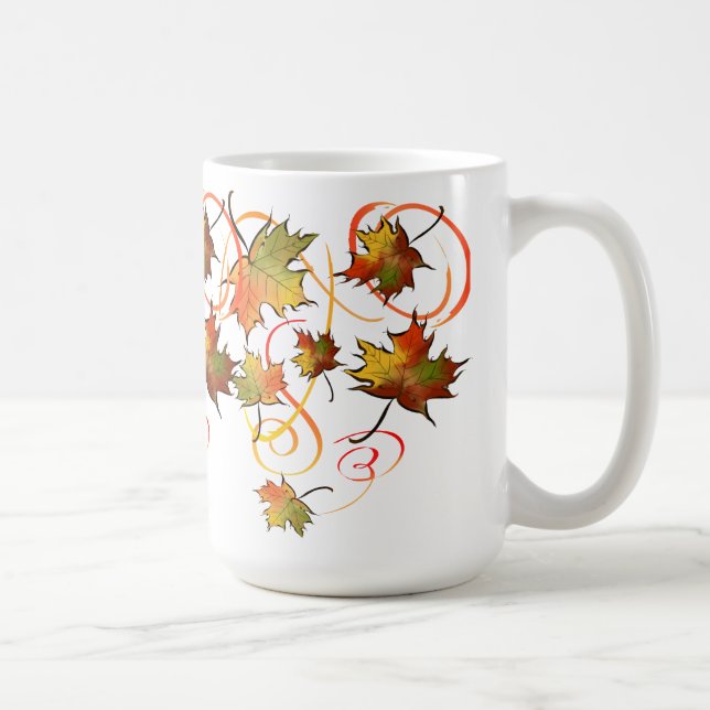 Jagen der Herbst-Brisen-Tasse Kaffeetasse (Rechts)