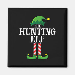 Jagen Elf Matching Family Group Weihnachts-Party Magnet