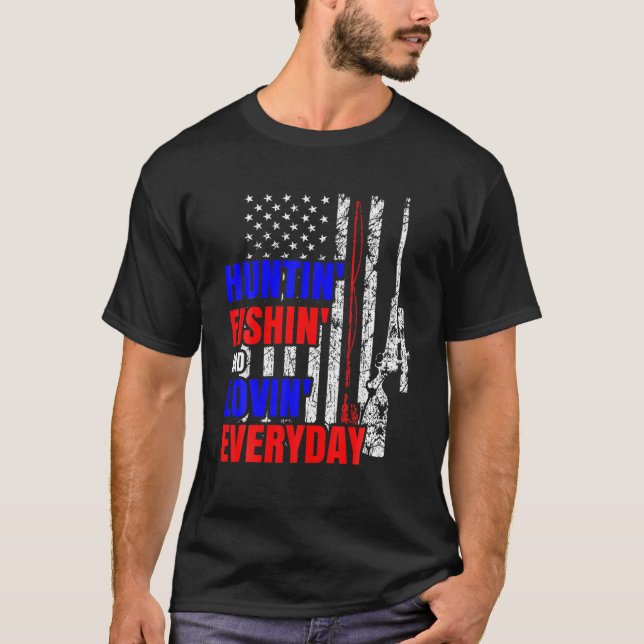 Jagen Fishing Love T-Shirt (Vorderseite)