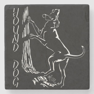 Jagen Hund Untersetzer Personalisiert Hunde Hund U